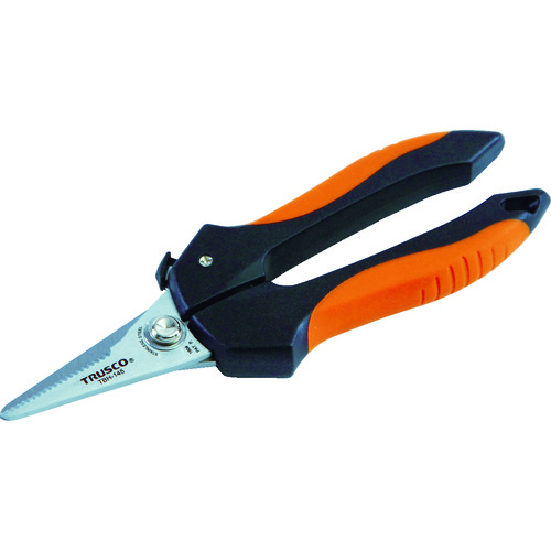 トラスコ中山 TRUSCO 万能ハサミ ミニ (ストレートタイプ)(ご注文単位1個)【直送品】