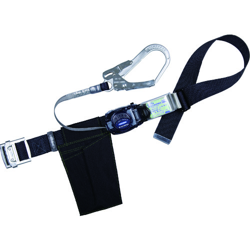 トラスコ中山 ツヨロン 胴ベルト型墜落制止用器具 TB-RN-590 リトラ(ロックなし) スタンダードタイプ 黒 Mサイズ(ご注文単位1本)【直送品】