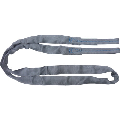 トラスコ中山 TESAC ブルースリングソフトE形(両端アイタイプ)荷重0.5t 全長1.5m(JIS規格品)(ご注文単位1本)【直送品】