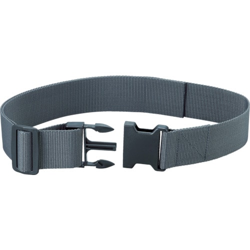 トラスコ中山 TRUSCO ワンタッチバックルワーキングベルト 50mm幅 グレー(ご注文単位1本)【直送品】