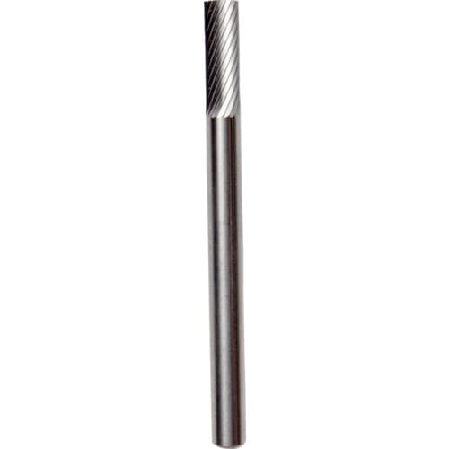 トラスコ中山 NRS 超硬バー 円筒sカット 刃径6×刃長19×軸径6×軸長56mm 超硬（ご注文単位1本）【直送品】