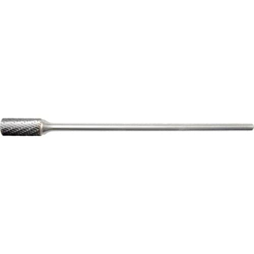 トラスコ中山 NRS 超硬バー 円筒dカット(ロングシャンク) 刃径12×刃長25×軸径6×軸長150mm ロウ付（ご注文単位1本）【直送品】
