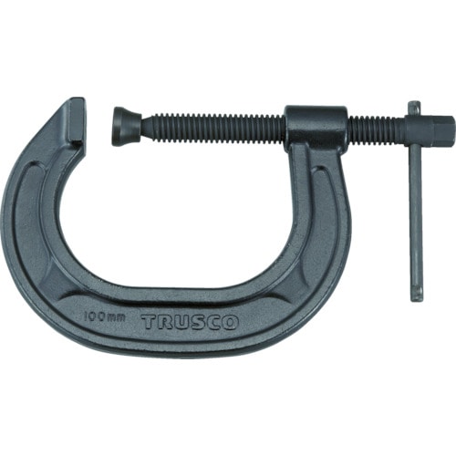 トラスコ中山 TRUSCO C型シャコ万力 125mm(ご注文単位1個)【直送品】