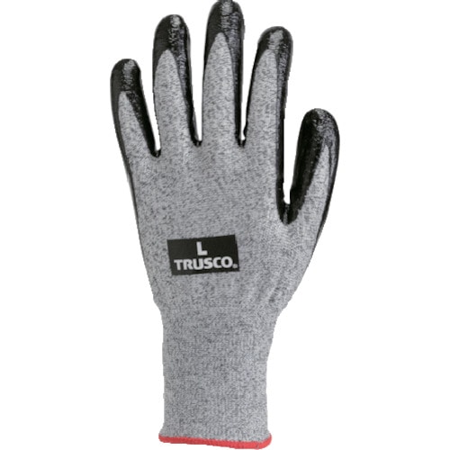 トラスコ中山 TRUSCO 耐切創片手手袋 NBR #5 L 左用（ご注文単位1枚）【直送品】