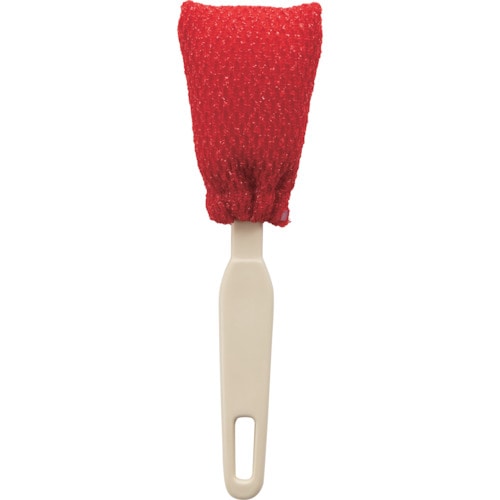 トラスコ中山 カウゼル 多目的クリーナー柄付き小赤(ご注文単位1個)【直送品】