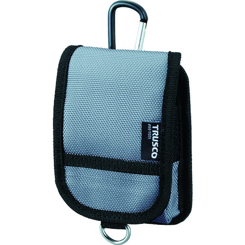 トラスコ中山 TRUSCO コンパクトツールケースワイド 1ポケット グレー(ご注文単位1個)【直送品】