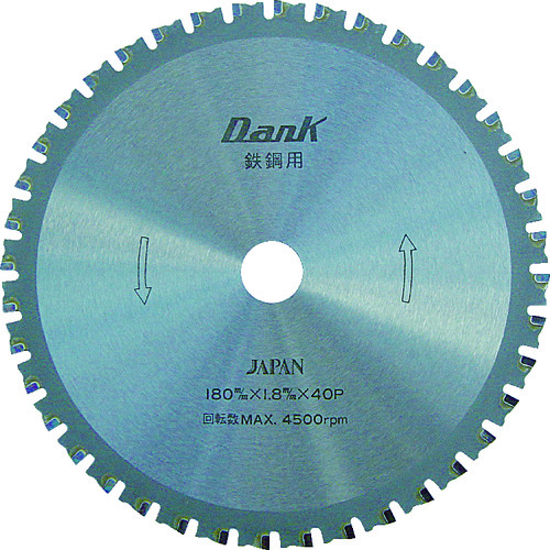 トラスコ中山 チップソージャパン 鉄鋼用ダンク(160mm)(ご注文単位1枚)【直送品】