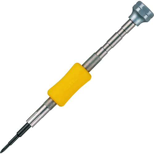 トラスコ中山 ベッセル 精密マイクロスティックスドライバー TD-54 3ULR 全長97mm(ご注文単位1本)【直送品】