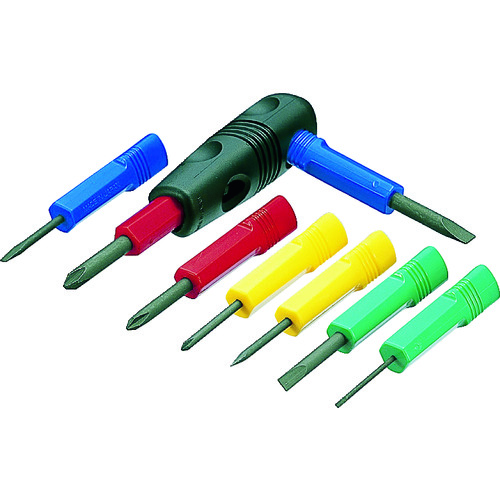 トラスコ中山 TRUSCO 8本組ドライバーセット(ご注文単位1セット)【直送品】