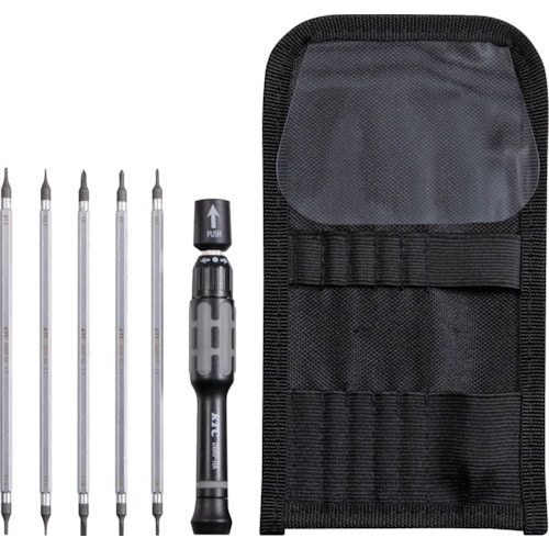 トラスコ中山 KTC 精密ラチェットドライバセット(ご注文単位1セット)【直送品】