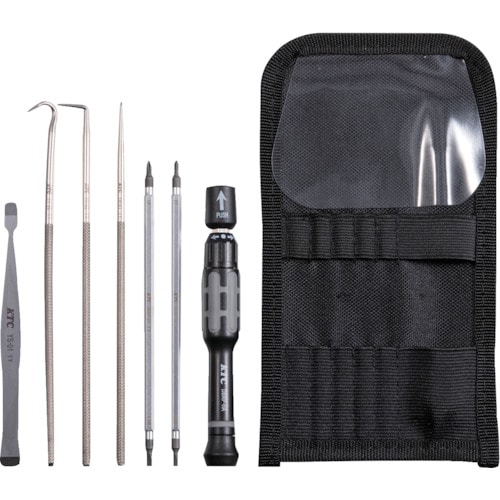 トラスコ中山 KTC 精密ラチェットドライバツールセット(ご注文単位1セット)【直送品】