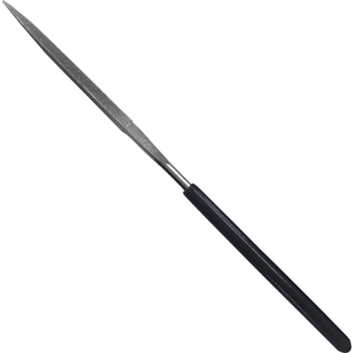 トラスコ中山 TRUSCO 小細工用ダイヤモンドヤスリ 三角 140mm(ご注文単位1本)【直送品】