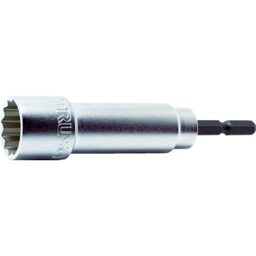 トラスコ中山 TRUSCO 電動ドリル用12角ソケット 21mm 高耐久タイプ(ご注文単位1個)【直送品】