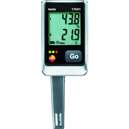 トラスコ中山 テストー 温湿度ロガー(2ch) testo 175H1（ご注文単位1個）【直送品】