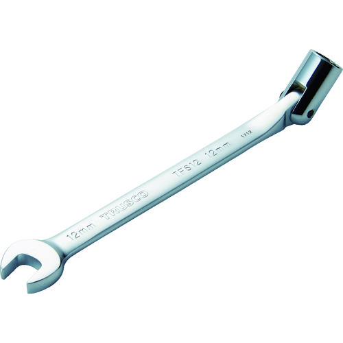 トラスコ中山 TRUSCO フレックスソケットスパナ 12mm(ご注文単位1個)【直送品】