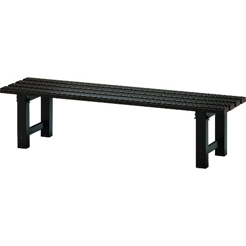 トラスコ中山 ハセガワ アルミ縁台 TG型 天板L120×W30×H30cm(ご注文単位1台)【直送品】