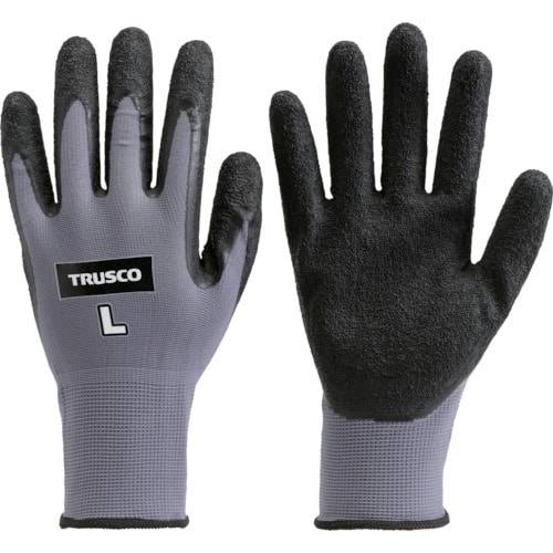 トラスコ中山 TRUSCO グリップフィット手袋 天然ゴム Sサイズ(ご注文単位1組)【直送品】