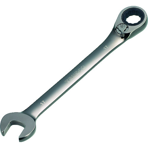 トラスコ中山 TRUSCO 切替式ギヤレンチ コンビタイプ 8X8 ノンクロム(ご注文単位1個)【直送品】