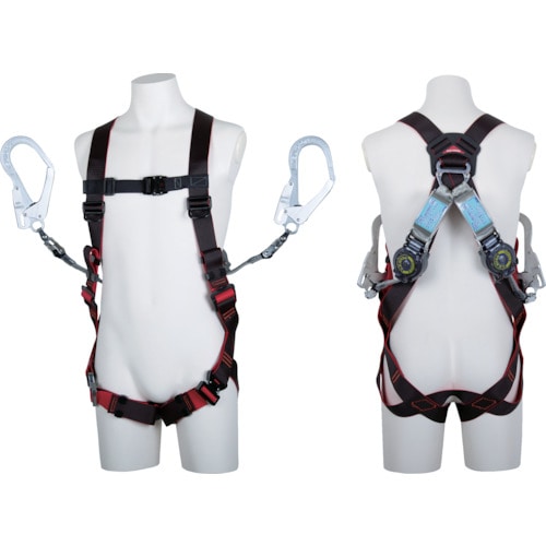 トラスコ中山 ツヨロン レヴォハーネス ツインSRリトラ Mサイズ(ご注文単位1本)【直送品】