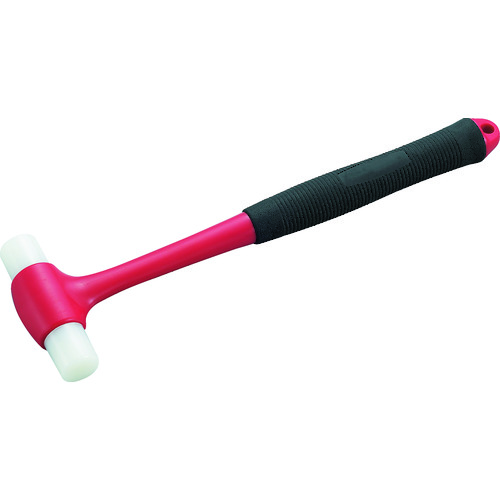 トラスコ中山 TRUSCO プラスチックハンマー 中 ヘッド交換式 ナイロン製(ご注文単位1本)【直送品】