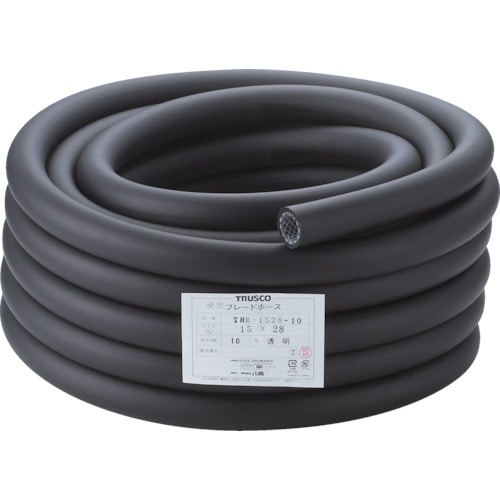 トラスコ中山 TRUSCO 発泡ブレードホース 12X24mm 10m(ご注文単位1巻)【直送品】