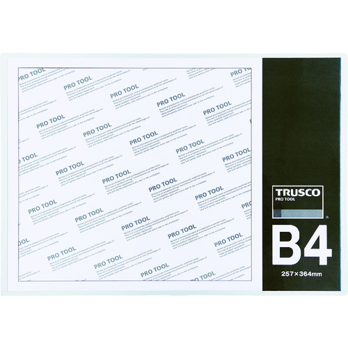トラスコ中山 TRUSCO 厚口カードケース B4(ご注文単位1枚)【直送品】
