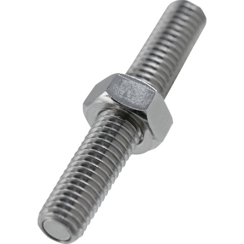 トラスコ中山 TRUSCO マグネット付調整ネジ M16x60(ご注文単位1個)【直送品】