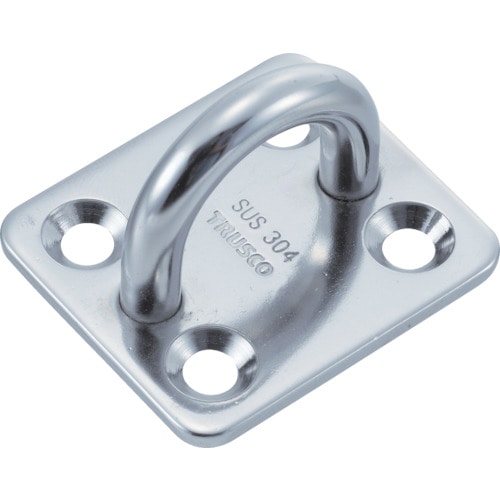 トラスコ中山 TRUSCO アイプレート ステンレス製 12mm 1個入（ご注文単位1個）【直送品】