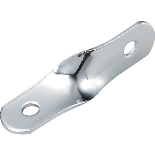トラスコ中山 TRUSCO ジョイント金具19型S クロム 長さ75 穴数2(ご注文単位1個)【直送品】
