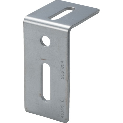 トラスコ中山 TRUSCO ジョイント金具43型L ステンレス 寸法90X50 穴数3(ご注文単位1個)【直送品】