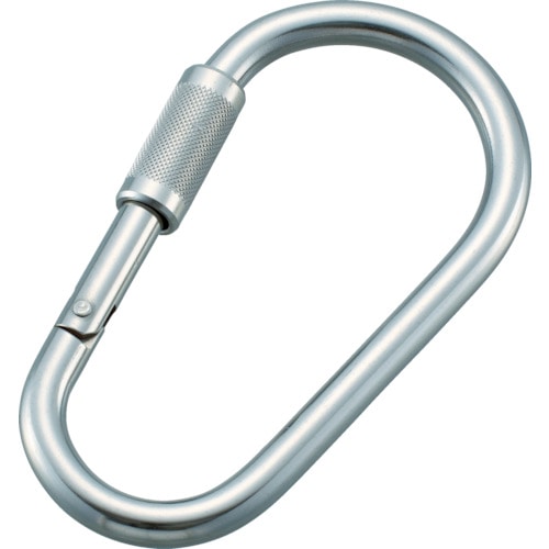 トラスコ中山 TRUSCO ステンレス カラビナジャンボ(環付) 14mm(ご注文単位1個)【直送品】