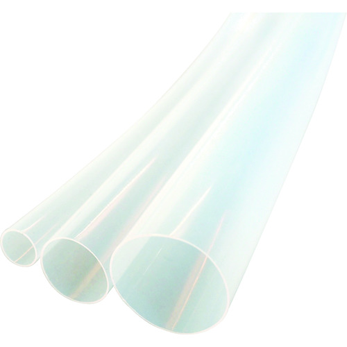 トラスコ中山 チューコーフロー フッ素樹脂(PTFE)熱収縮チューブ TKF-100-14 収縮前内径14mm(ご注文単位1本)【直送品】