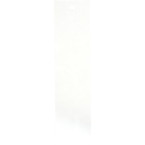 トラスコ中山 TRUSCO 掛名札 2x120x30mm ホワイト/無地(ご注文単位1枚)【直送品】