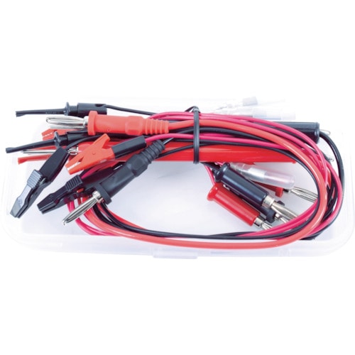 トラスコ中山 テイシン テストリードセット 40cm (1S(袋)=12本入)(ご注文単位1袋)【直送品】