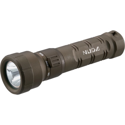 トラスコ中山 TRUSCO 充電式防水LEDライト NUDA 320ルーメン OD色(ご注文単位1個)【直送品】