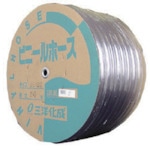 トラスコ中山 サンヨー 透明ホース18×22 50mドラム巻（ご注文単位1巻）【直送品】