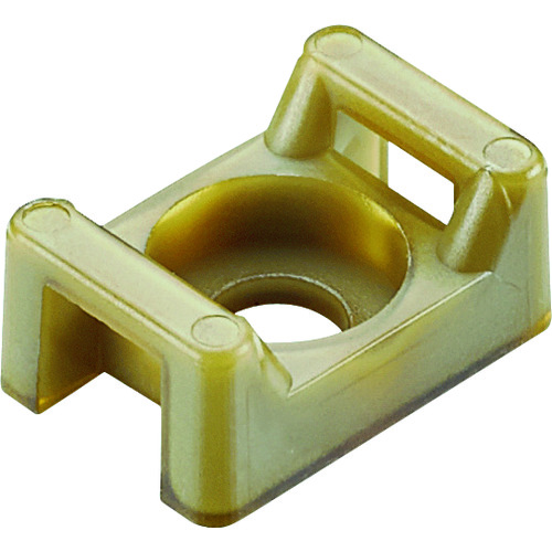 トラスコ中山 パンドウイット タイマウント 耐薬品・耐熱・対放射線性タイプ 10.8×16.2×7.1 使用ねじM4 (100個入)(ご注文単位1袋)【直送品】