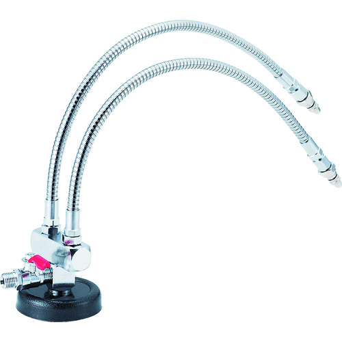 トラスコ中山 TRUSCO マグネットクーラント 2軸用セット ノズル400mm(ご注文単位1セット)【直送品】
