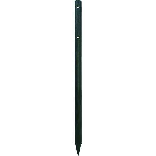 トラスコ中山 TRUSCO 耐候性樹脂丸杭 Φ55X1200 穴あり(ご注文単位1本)【直送品】