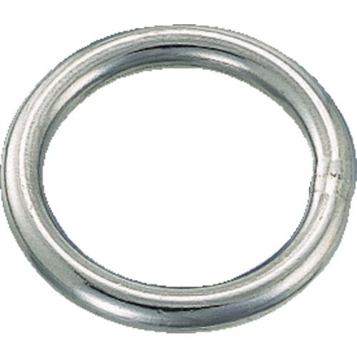 トラスコ中山 TRUSCO 丸リンク ステンレス製 7mm 1個入(ご注文単位1袋)【直送品】