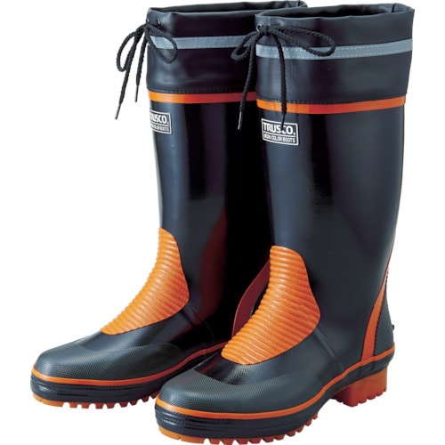 トラスコ中山 TRUSCO メッシュカラーブーツDX 25.0cm(ご注文単位1足)【直送品】