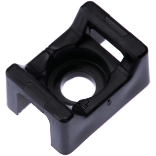 トラスコ中山 パンドウイット スーパーグリップ専用タイマウント 耐候性黒 (100個入) 403-9025(ご注文単位1袋)【直送品】