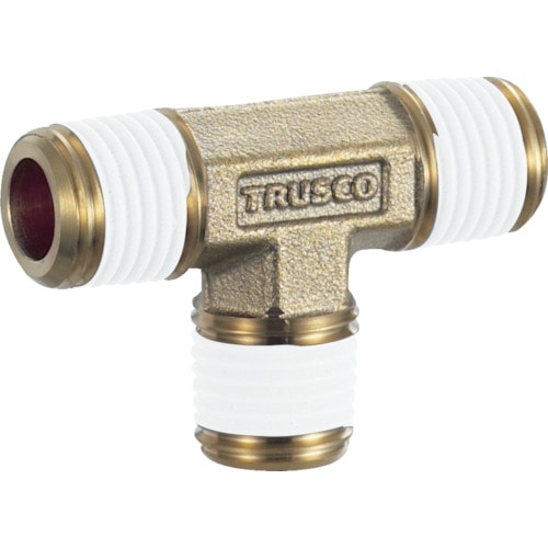 トラスコ中山 TRUSCO ねじ込み継手 チーズ R1/4XR1/4XR1/4(ご注文単位1個)【直送品】
