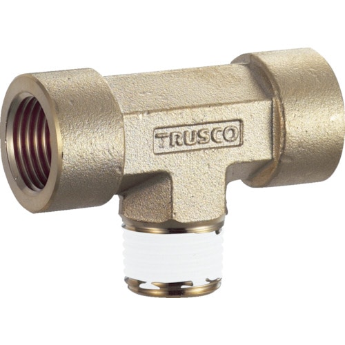 トラスコ中山 TRUSCO ねじ込み継手 チーズ RC3/8XR3/8XRC3/8(ご注文単位1個)【直送品】