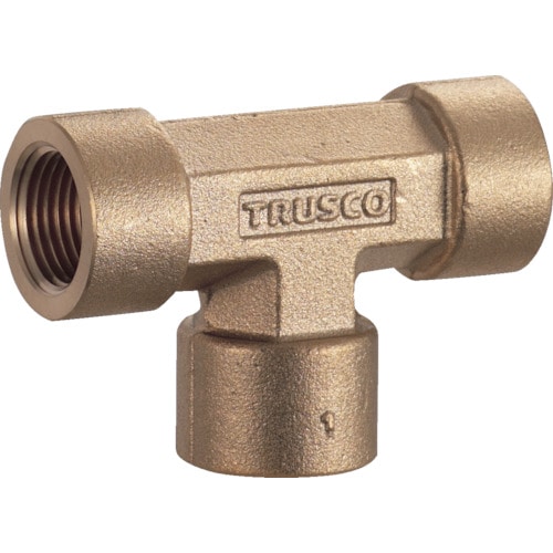 トラスコ中山 TRUSCO ねじ込み継手 チーズ RC3/8XRC3/8XRC3/8(ご注文単位1個)【直送品】