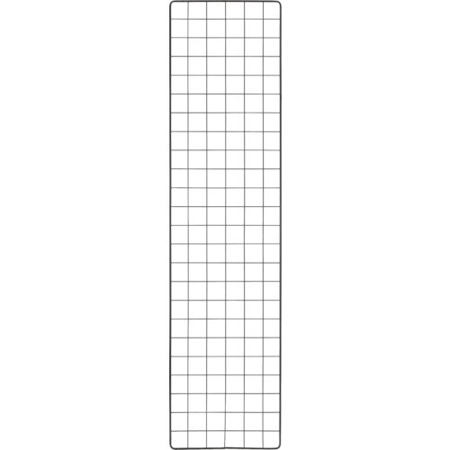 トラスコ中山 TRUSCO 棚用ディスプレイネット 金具付 300X1200 黒(ご注文単位1枚)【直送品】