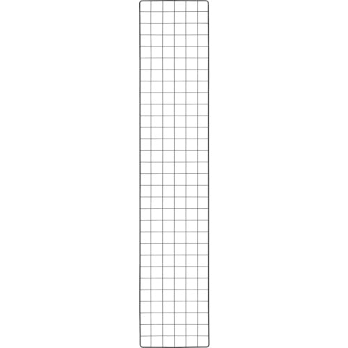 トラスコ中山 TRUSCO 棚用ディスプレイネット 金具付 300X1500 黒(ご注文単位10枚)【直送品】