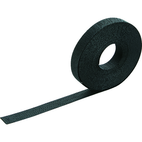 トラスコ中山 TRUSCO ナイロン平ベルト 1.2t×20mm×10m 黒(ご注文単位1巻)【直送品】