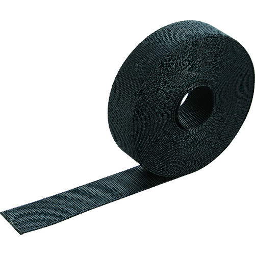 トラスコ中山 TRUSCO ナイロン平ベルト 1.6t×38mm×10m 黒(ご注文単位1巻)【直送品】