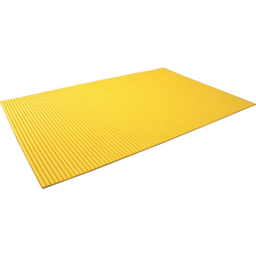 トラスコ中山 TRUSCO ジャバラマット 1200X1800mm イエロー（ご注文単位1枚）【直送品】